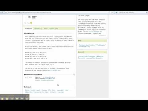 how to sign up in viadeo