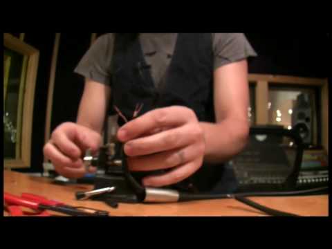 how to repair xlr cable