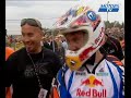 chute de tyla rattray qui entraine la victoire de tony searl en moto cross mx2 � loket round 12