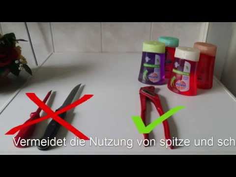 Sagrotan No Touch Seifenspender ohne viel Aufwand nachfüllen