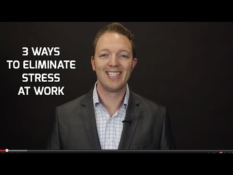 how to eliminate job stress