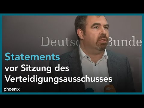 Deutscher Bundestag: Sitzung des Verteidigungsausschu ...