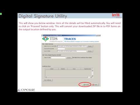 how to attach digital signature in form 16a