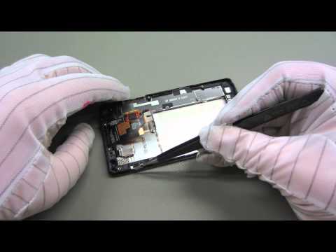 how to remove battery from lg optimus t