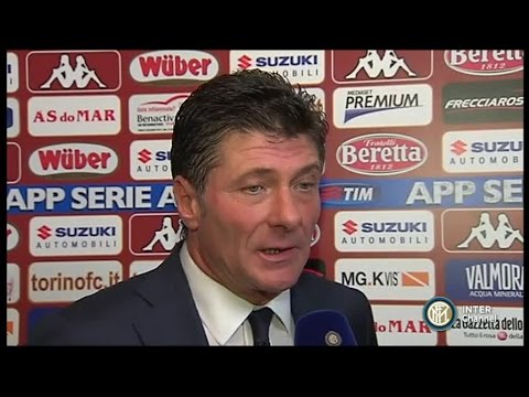 INTERVISTA WALTER MAZZARRI POST TORINO - INTER INTERVISTA WALTER MAZZARRI POST TORINO - INTER