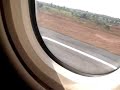Take off Khon Kaen Airport Thailand