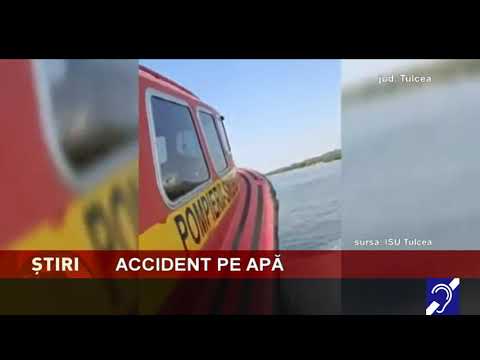 Accident naval, pe canalul Sulina