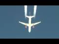 Learjet 60 - Overtaking Airliner at 10.100 meters