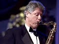 Bill Clinton Plays the SAX!!!