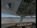 FS2004-UAL206 Heavy landing at KLAX - UAL3312