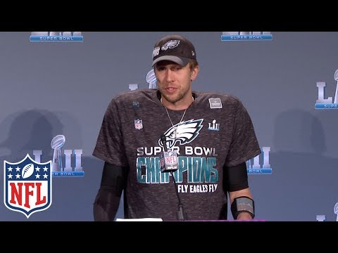 Video: Nick Foles' Super Bowl LII MVP Press Conference | NFL Highlights