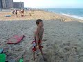 kalan buried in the sand