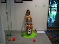 audrey and michael playing cowboy on a rainy saturday morning!