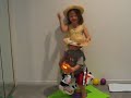 audrey and michael playing cowboy on a rainy saturday morning!