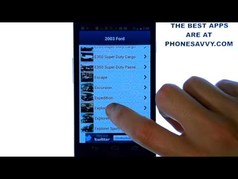 vehicle specs - http://PhoneSavvy.com This video will show you how to use the android app 'Kelley Blue Book', Which phonesavvy.com has selected as one of the best apps avail...
