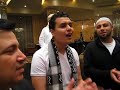 Ahmed Hamdy singing in the Hotel Lobby - Al Mahabba Awards 2008 Ahmed Hamdy singing in the Hotel Lobby - Al Mahabba Awards 2008