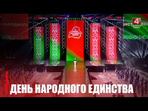 Петриков встретил общественно-политический марафон, приуроченный ко Дню народного единства – «17 граней единства» видео