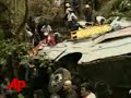 Dozens Killed As Bus Plunges Into Ravine