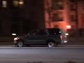 Police chase SUV on it\