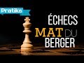 Le mat du berger aux échecs