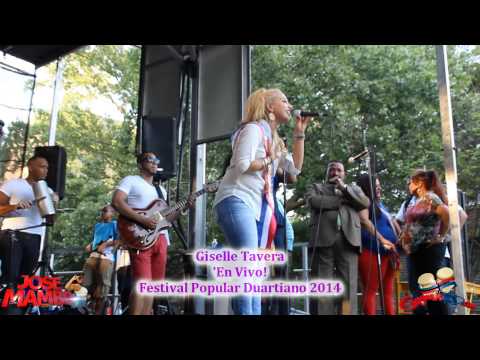 Giselle Tavera (@GiselleTavera7) 'En Vivo' (Festival Popular Duartiano 2014) @CongueroRD @JoseMambo