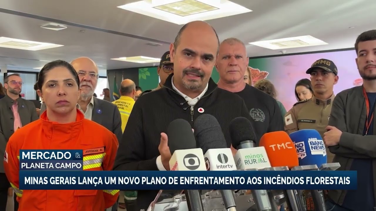 Minas Gerais lança um novo plano de enfrentamento aos incêndios florestais