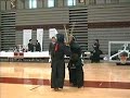 2007 Annual Harvard Invitational Shoryuhai Intercollegiate Kendo Tournament, two memorable moments.   Perhaps the first appearance of Nito-style kendo at the Shoryuhai, this clip is of a second round match Individuals tournament with J. Park of NYU in red, and R. Gallardo of McGill (Nito-style, two shinai) in white.  J. Park scores a men point near the very end of the match to win, then celebrates spontaneously inside the court, much to everyone's amusement.  Then, (not caught on this footage, but as described by another Shimpan) Shimpancho Tahara Sensei calls a counsel with everyone in the court and instructs the Shimpan that normally the point is to be disqualified if the scorer celebrates his point within the shiaijo, but since he is Shimpancho and not at that court, his role is to guide and not decide, and the match end was already called, so he will let the results stand.  However, Tahara Sensei says to remember in the future to disqualify the point if the scorer celebrates within the court.  When J. Park learned that his actions might be seen as being disrespectful and was seriously incorrect, he was sincerely sorry and is said to have apologized to R. Gallardo for his faux pas.  And so we learned that it is illegal to celebrate within the shiaijo.For more information about the Shoryuhai, please visit: http://www.hcs.harvard.edu/~kendo/shoryuhai.phpThanks to:Game - J. Park, R. Gallardo, Tahara Sensei, Shimpan, Courtside Staff, Harvard UniversityTournament Logistics - E. Hsu, HRKC, HRKCAAEquipment - J.Lu, S.ChenFootage and Post Production - me
