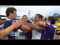 Justin Hodges hit on steve turner vs Melbourne Storm