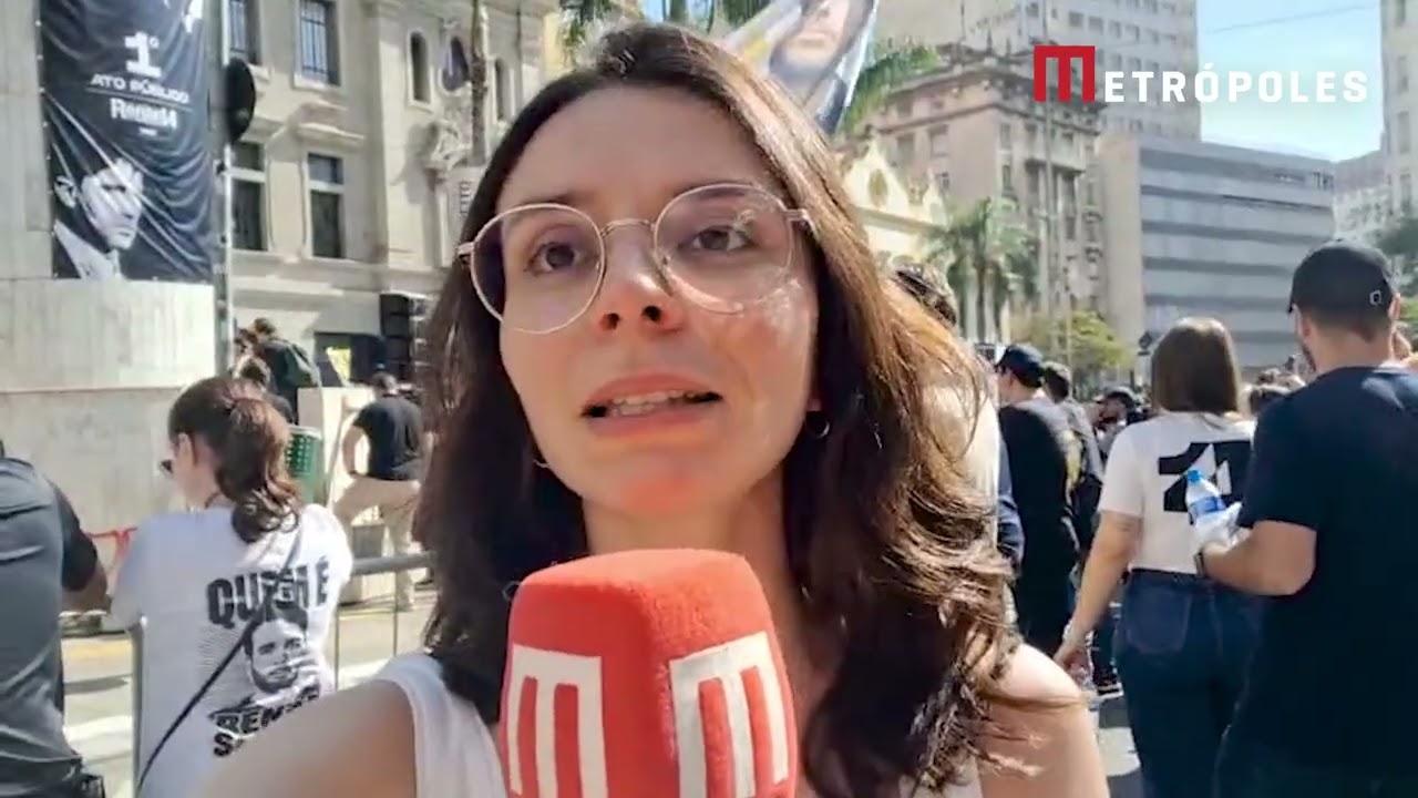 Renan Santos faz primeiro discurso de campanha presidencial