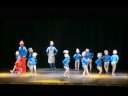 Split dance show - Smurfen