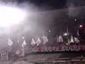 Flamengo entrando em campo no Maracana