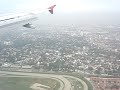 Aproximacion a congonhas, sao paulo, ils 17R, TAM Aproximacion a congonhas, sao paulo, ils 17R, TAM