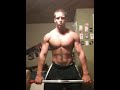 Back double biceps