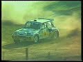 tramo cronometrado retransmitido en directo desde el circuto del jarama en el rally de madrid  del campeonato de espa�a de tierra de 1986