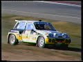 tramo cronometrado retransmitido en directo desde el circuto del jarama en el rally de madrid  del campeonato de espa�a de tierra de 1986