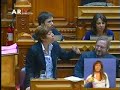 A deputada Mariana Aiveca apresentou o projecto de lei do Bloco que 
