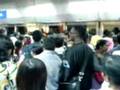 Chaotic Crowd At Ampang Park Station During Technical Glitch