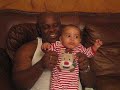 Joi with Daddy at Christmas