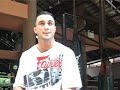 UFC veteran Scott Smith training at Fairtex Bangplee