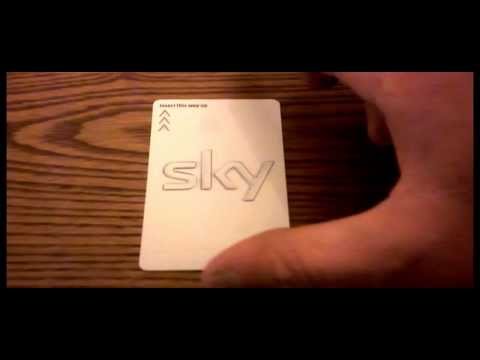 how to sync sky viewing card