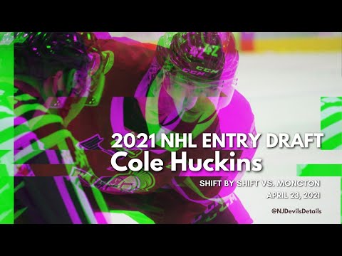 2021 NHL Draft | Cole Huckins (#42) Shift by Shift vs Moncton, April 23, 2021