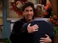 friends thanksgiving with jennifer, courteney, lisa, david, matthew, matt and brad. matt, ross, chandler, rachel, monica and phoebe with guest brad pitt. one of the all time best from friends. happy thanksgiving! -