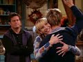 friends thanksgiving with jennifer, courteney, lisa, david, matthew, matt and brad. matt, ross, chandler, rachel, monica and phoebe with guest brad pitt. one of the all time best from friends. happy thanksgiving! -