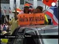 Access to Thai airport Blcked by Anti-government protesters.