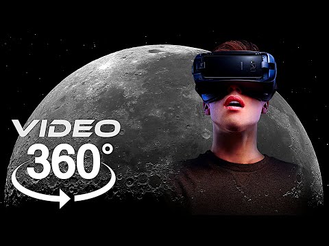 Pousando na Lua - Space 360º VR 4K - YouTube