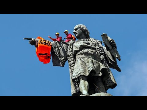 Das Rettungsschiff Open Arms erreicht Barcelona