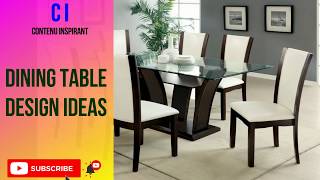 dining table design ideas