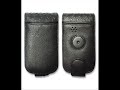 PDair Leather Case for O2 XDAII Mini - Flip (Black) Ver.1