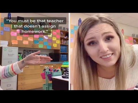 A High School Teacher Has Gone Mega Viral For Her Explanation On Why She Doesn't Give Homework