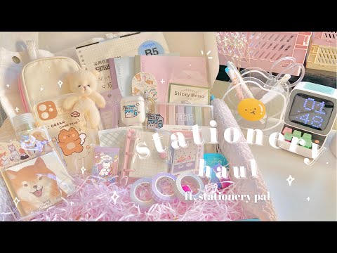black friday stationery haul + giveaway!🍧// ft. stationery pal unboxing